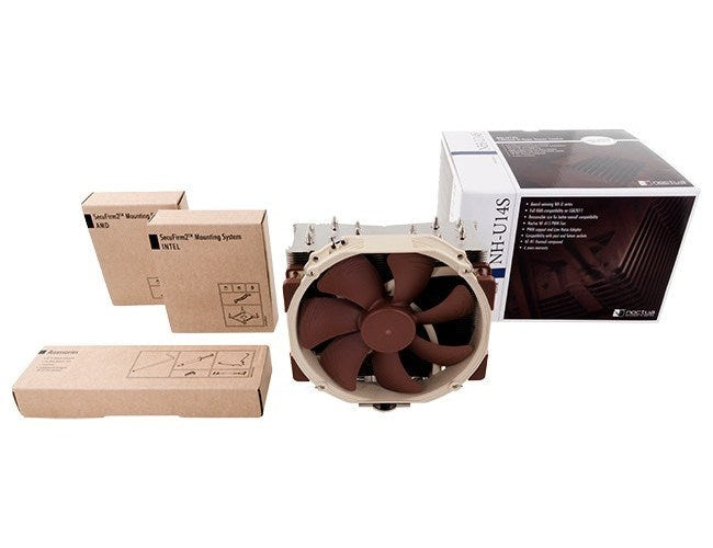Noctua NH-U14S - Prozessorkühler - (Socket 1156, Socket AM2, Socket AM2+, Socket AM3, Socket 1155, Socket AM3+, Socket 2011, Socket FM1, Socket FM2, Socket 1150) - Aluminium und Kupfer - 140 mm (NH-U14S) - 4716123314950 - image 4