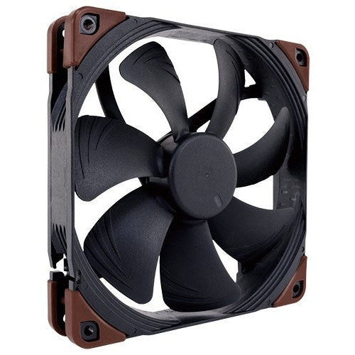 Noctua NF-A14 industrialPPC-2000 Computer case Fan 14 cm Black  Brown afbeelding 1