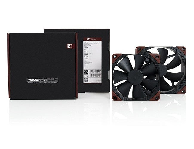 Noctua NF-A14 industrialPPC-2000 Computer case Fan 14 cm Black  Brown afbeelding 4
