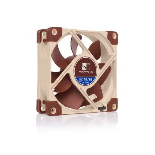 Noctua NOC-NF-A8-FLX computer cooling component Computer case Fan 8 cm Beige  Brown 1 pc(s) - 4716123315483 - image 2