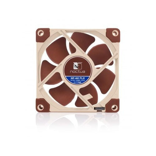 Noctua NOC-NF-A8-FLX computer cooling component Computer case Fan 8 cm Beige  Brown 1 pc(s) - 4716123315483 - image 4