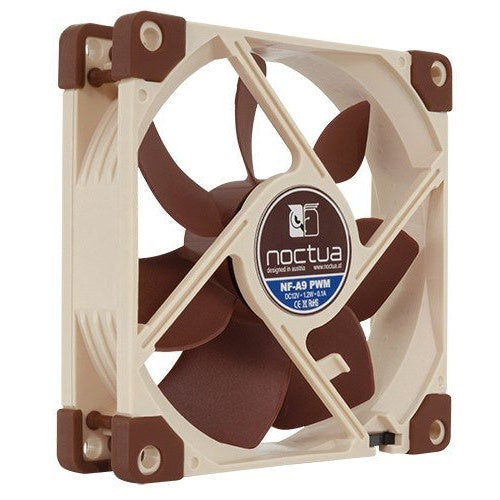 Noctua NF-A9 PWM computer cooling system Computer case Fan 9.2 cm Beige  Brown - 4716123315513 - image 2