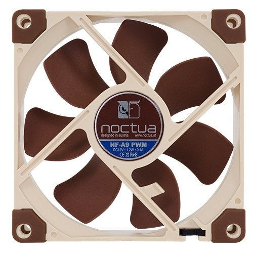 Noctua NF-A9 PWM computer cooling system Computer case Fan 9.2 cm Beige  Brown - 4716123315513 - image 4