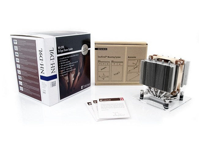 Noctua NH-D9L - Prozessor-Luftkühler - (für: LGA1156, AM2, AM2+, AM3, LGA1155, AM3+, LGA2011, FM1, FM2, LGA1150, FM2+, LGA2011-3, AM4, LGA1200) - Aluminium mit nickelbeschichteter Kupferbasis - 92 mm (NH-D9L) afbeelding 3