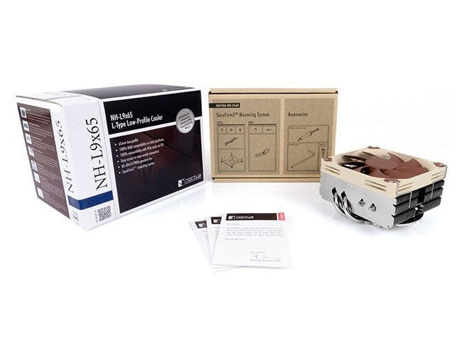 Noctua NH-L9X65 - Prozessor-Luftkühler - (für: LGA1150, LGA1151, LGA1155, LGA1156, LGA1200, LGA1700, LGA2011-0, LGA2011-3 (Square ILM), LGA2066, AM4, AM5) - Aluminium mit nickelbeschichteter Kupferbasis - 92 mm (NH-L9x65) - 4716123315629 - image 4