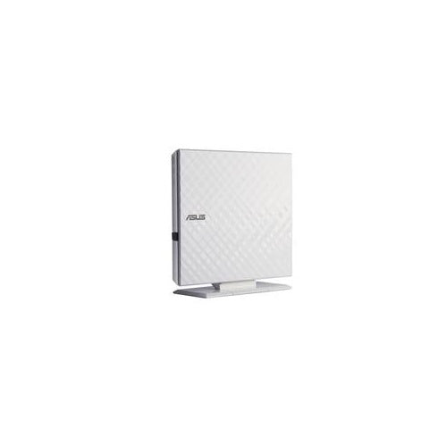 ASUS SDRW 08D2S-U LITE - Laufwerk - DVD+/-RW (+/-R DL) / DVD-RAM - 8x/8x/5x - USB2.0 - extern - weiß (90-DQ0436-UA221KZ) afbeelding 1