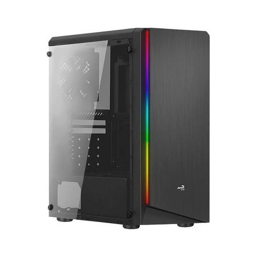 AeroCool Rift - MDT - ATX - Seitenteil mit Fenster (Acryl) - keine Spannungsversorgung (ATX) - Schwarz - USB/Audio (ACCM-PV13012.11) afbeelding 1