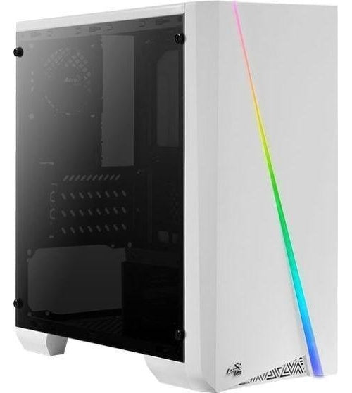 Aerocool Cylon Mini - Mini Tower - PC - Weiß - micro ATX - Mini-ITX - Stahl - Blau - Grün - Rot (ACCS-PV12012.21) afbeelding 1