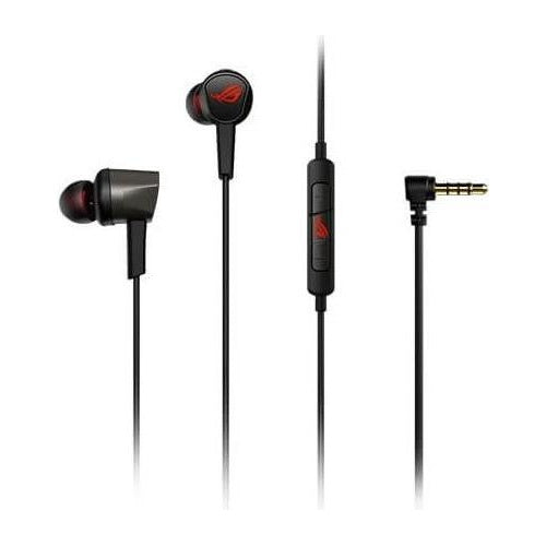 ASUS ROG Cetra II Core - Ohrhörer mit Mikrofon - im Ohr - kabelgebunden - 3,5 mm Stecker - Schwarz, Rot afbeelding 1
