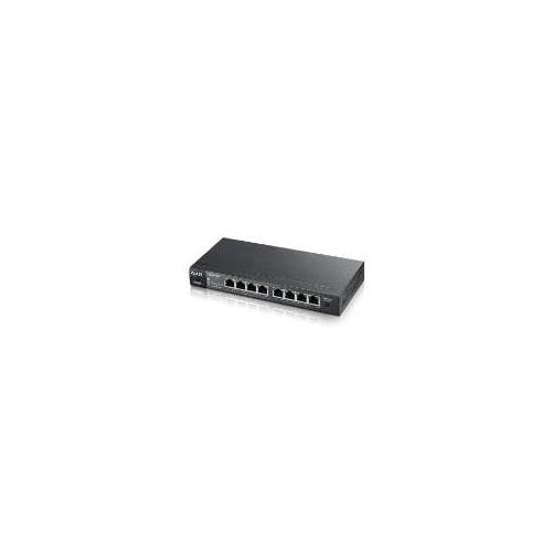 Zyxel GS-1100-24E - Switch - unmanaged - 24 x 10/100/1000 - an Rack montierbar, Desktop, wandmontierbar (GS1100-24E-EU0101F) afbeelding 1