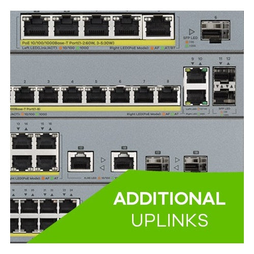 Zyxel GS1350-26HP - Switch - Smart - 24 x 10/100/1000 (PoE+) + 2 x Combo Gigabit SFP (Uplink) - Desktop, an Rack montierbar - PoE+ (375 W) (GS1350-26HP-EU0101F) afbeelding 6