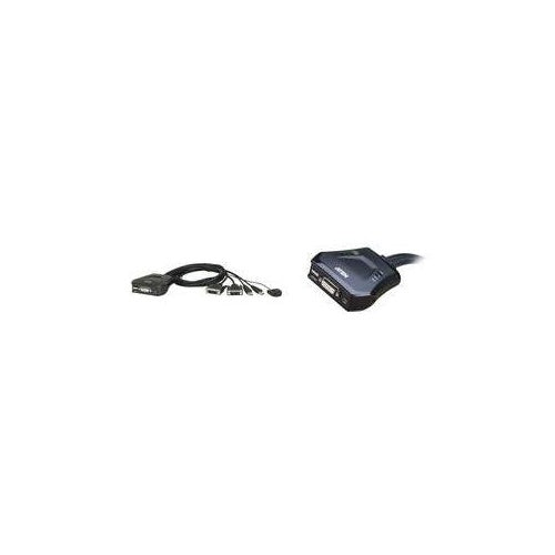 ATEN CS22D - KVM-Switch - USB - 2 x KVM port(s) - 1 lokaler Benutzer - Desktop (CS22D) afbeelding 1