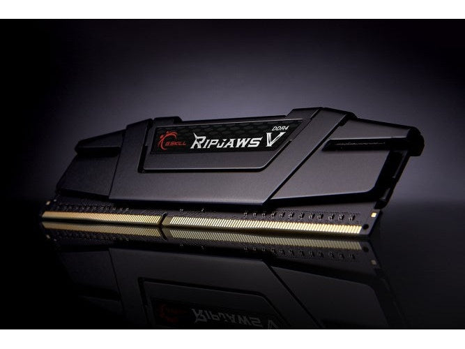 G.Skill Ripjaws V - DDR4 - 16 GB : 2 x 8 GB - DIMM 288-PIN - 3200 MHz / PC4-25600 - CL16 - 1.35 V - ungepuffert - nicht-ECC - Classic Black (F4-3200C16D-16GVKB) - 4719692004970 - image 2
