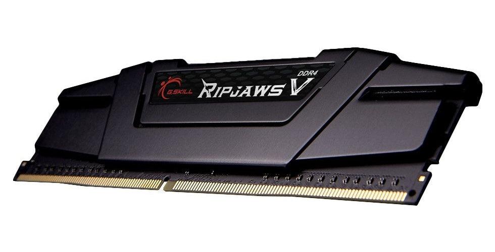 G.Skill Ripjaws V - DDR4 - 16 GB - DIMM 288-PIN - 3200 MHz / PC4-25600 - CL16 - 1.35 V - ungepuffert - nicht-ECC - Classic Black (F4-3200C16S-16GVK) - 4719692007506 - image 1