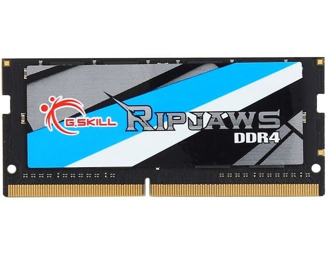 G.Skill Ripjaws - DDR4 - 16 GB - SO DIMM 260-PIN - 2400 MHz / PC4-19200 - CL16 - 1.2 V - ungepuffert - non-ECC (F4-2400C16S-16GRS) afbeelding 1