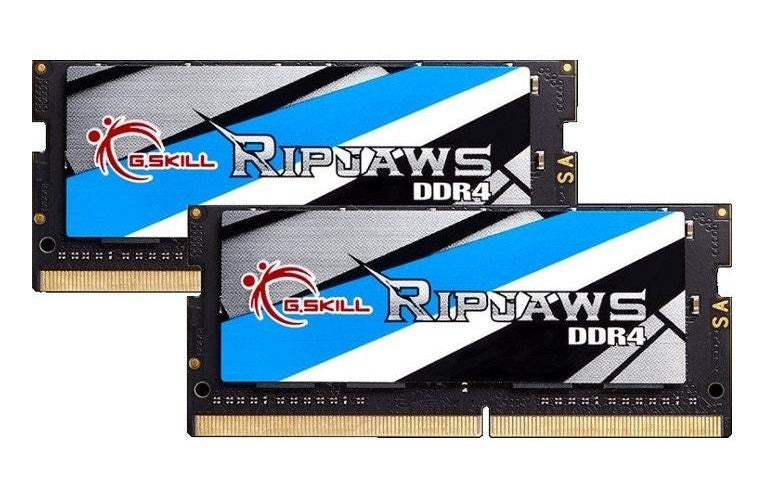 G.Skill Ripjaws - DDR4 - 32 GB : 2 x 16 GB - SO DIMM 260-PIN - 2400 MHz / PC4-19200 - CL16 - 1.2 V - ungepuffert - nicht-ECC (F4-2400C16D-32GRS) - 4719692007681 - image 1