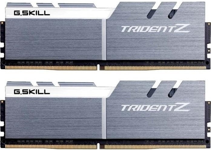 G.Skill TridentZ Series - DDR4 - 32 GB : 2 x 16 GB - DIMM 288-PIN - 3200 MHz / PC4-25600 - CL16 - 1.35 V - ungepuffert - nicht-ECC (F4-3200C16D-32GTZSW) afbeelding 1