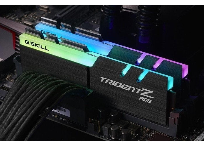 G.Skill TridentZ RGB Series - DDR4 - 16 GB: 2 x 8 GB - DIMM 288-PIN - 3000 MHz / PC4-24000 - CL16 - 1.35 V - ungepuffert - nicht-ECC (F4-3000C16D-16GTZR) afbeelding 2