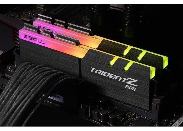 G.Skill TridentZ RGB Series - DDR4 - 16 GB: 2 x 8 GB - DIMM 288-PIN - 3000 MHz / PC4-24000 - CL16 - 1.35 V - ungepuffert - nicht-ECC (F4-3000C16D-16GTZR) afbeelding 3