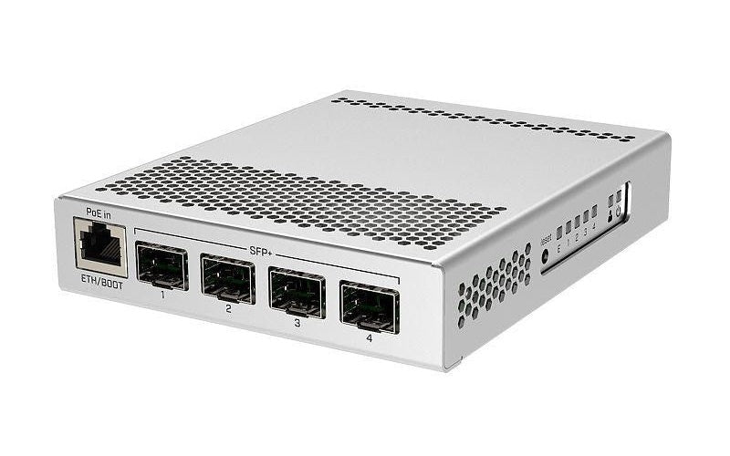 Mikredik CRS305-1G-4S+IN network switch Managed Gigabit Ethernet (10/100/1000) Power over Ethernet (PoE) White afbeelding 4