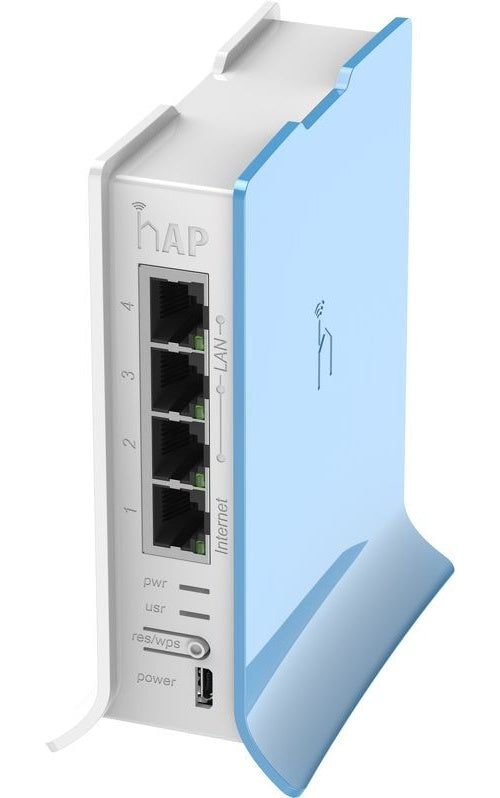 MikroTik HAP lite RB941-2nD-TC RouterOS L4 32Mb RAM, 4xLAN, 2.4GHz 802.11b g n (MT RB941-2nD-TC) afbeelding 1