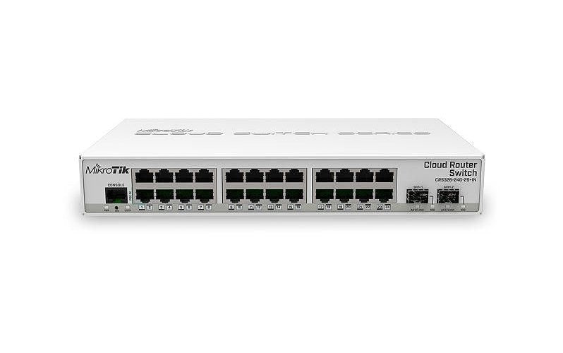24PORT 1000M NETWORK ROUTER / SWITCH CRS326-24G-2S+IN MIKredIK afbeelding 1