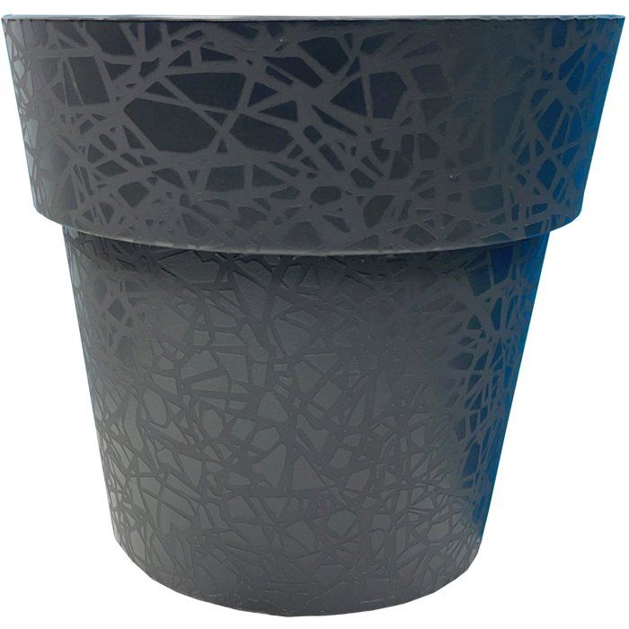 RIVIERA Flower Pot - Terea - Ø 58 cm - Black