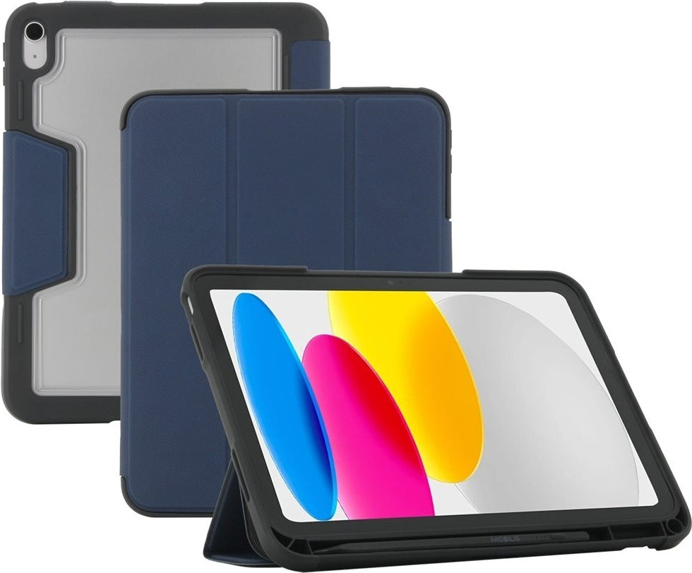 Mobilis Flip Case for iPad 11' (A16) 2025 11th Gen - Blue