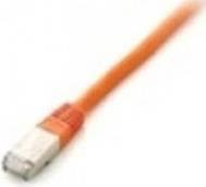 equip Pro RJ-45 Patch Cable 20.0 m S/FTP CAT 6a Halogen-Free, Orange - 606610