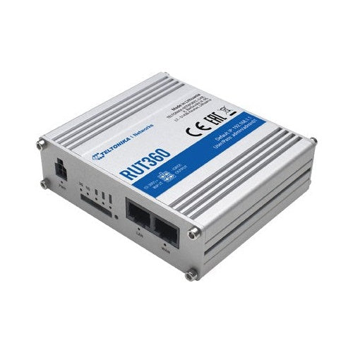 Teltonika RUT360 - Wireless Router - WWAN - 802,11b/g/n - 2,4 GHz - an DIN-Schiene montierbar, oberflächenmontierbar (RUT360) - 4779027312804 - image 1