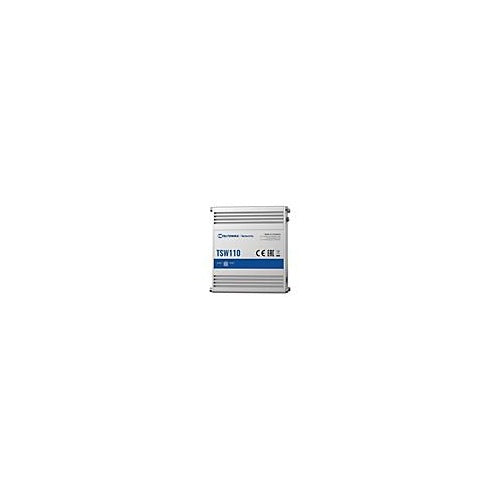 Teltonika TSW110 Netzwerk-Switch Unmanaged Gigabit Ethernet (10/100/1000) Power over Ethernet (PoE) Blau - Grau (TSW110) afbeelding 2