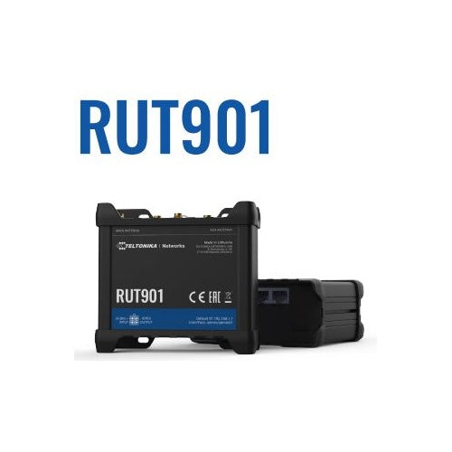 Teltonika RUT901 WLAN Router Integriertes Modem: LTE 2.4 GHz (RUT901000000) afbeelding 1