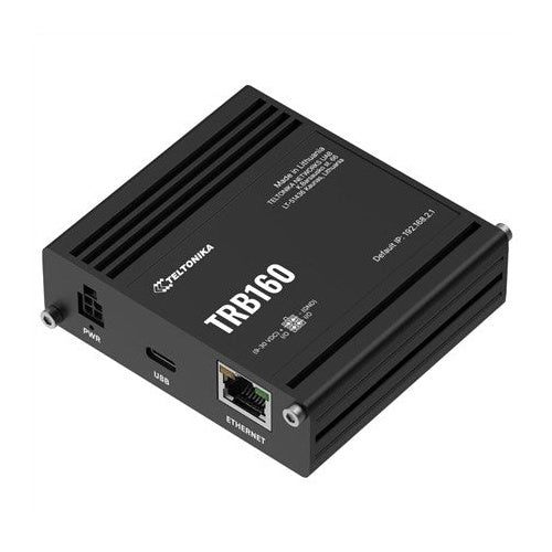 Teltonika TRB160 - Gateway - 1GbE - LTE - 4G, 3G - auf Tisch / Wand / DIN-Schiene montierbar (TRB160100000) afbeelding 1