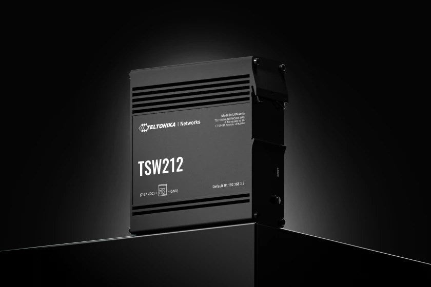Teltonika TSW212 - Switch - managed - 8 x 10/100/1000 + 2 x SFP - an DIN-Schiene montierbar, oberflächenmontierbar (TSW212000000) afbeelding 6