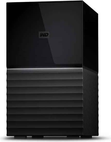 WD My Book Duo WDBFBE0200JBK - Festplatten-Array - 20 TB - 2 Schächte - HDD 10 TB x 2 - USB 3.1 (extern)