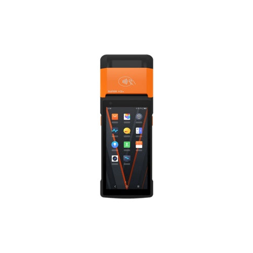 SUNMI V2s, GMS EDLA, 2D, 14cm (5,5''), GPS, USB-C, BT, WLAN, 4G, NFC, Android Mobiles Datenerfassungsgerät, Etikettendrucker, 2D, Bildschirmdiagonale: 14 cm (5,5''), 1440x720 Pixel, GPS, Kamera (8 MP), Front-Kamera (2 MP), USB-C, Bluetooth, afbeelding 1