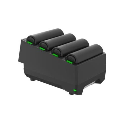Zebra - Batterieladegerät - Ausgangsanschlüsse: 4 - für Zebra WT5400, WT6400 (SAC-WT5X6-4SC-01) afbeelding 1