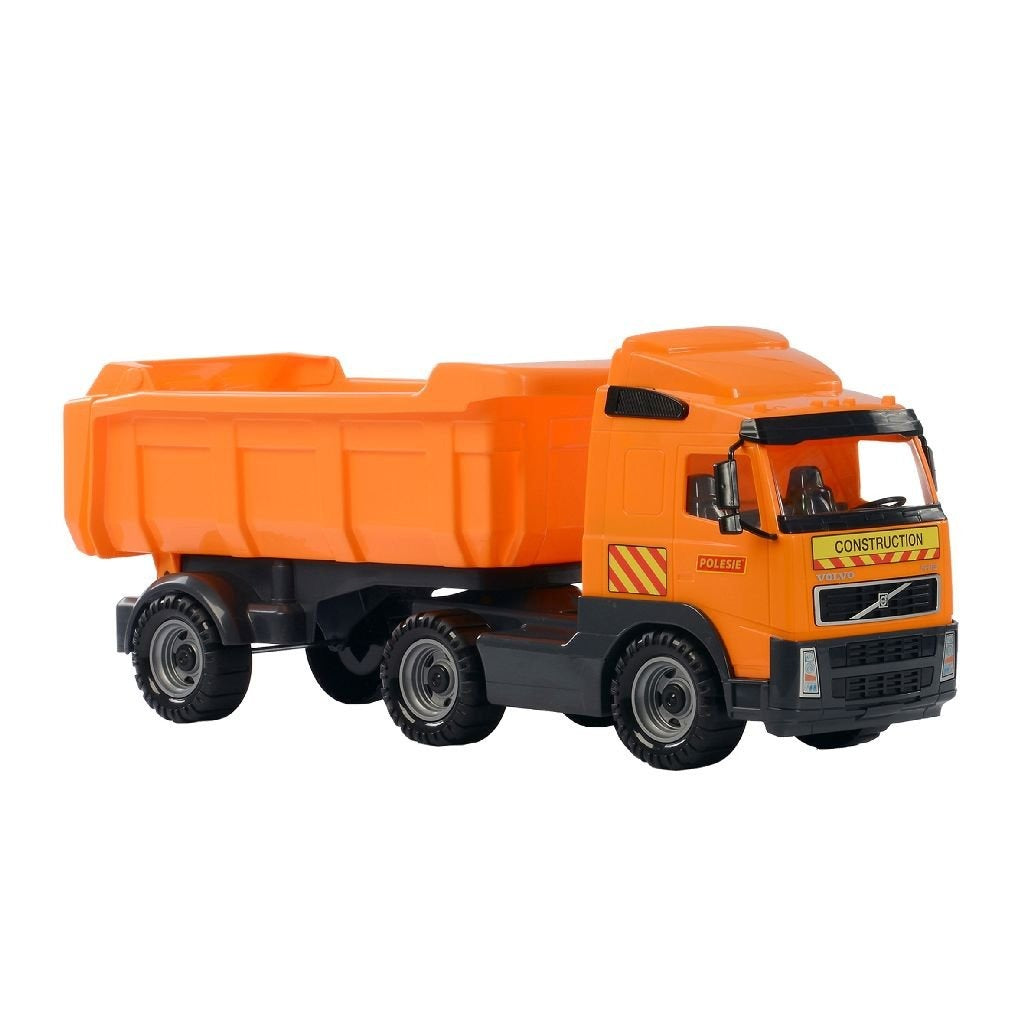Police Volvo Pickup Truck 59x19x25 cm in Orange
