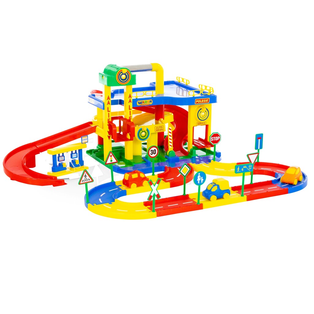 Wader Garage No. 1 Playset - For Children 3 Years+