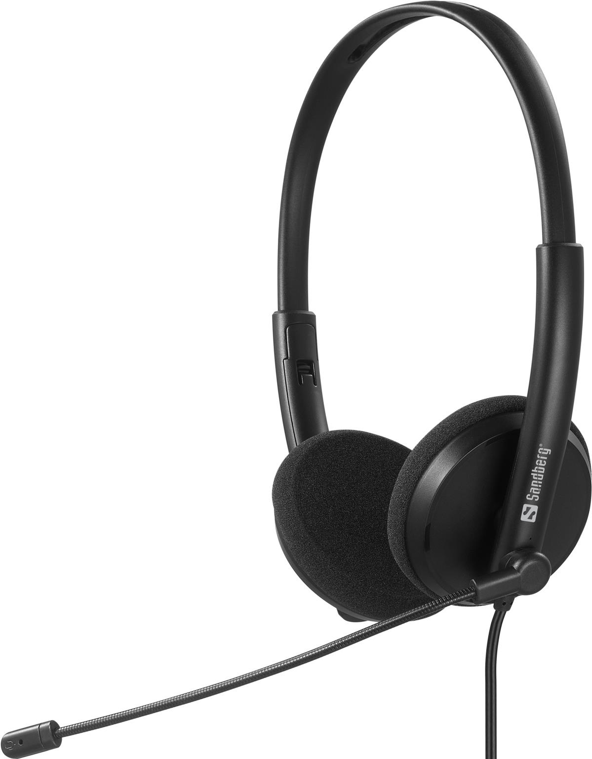 Sandberg USB-C Office Headset - On-Ear - Wired (126-46)