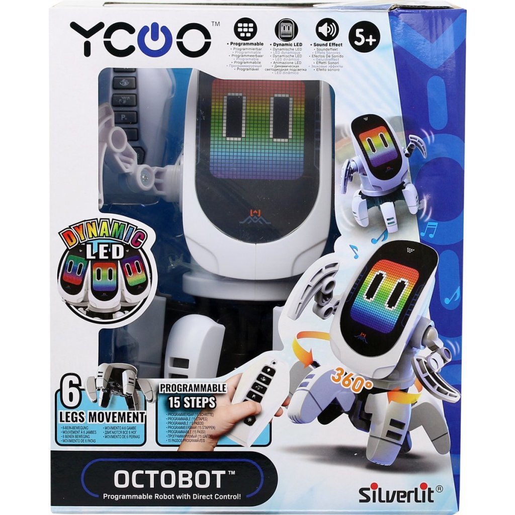 Silverlit RC Octobot Robot with Light and Sound