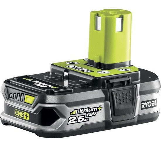 Ryobi RB18L25 Battery Lithium-Ion (Li-Ion) 2.5 Ah 18 V Black Green 1 pc(s) - 4892210129062 - image 1