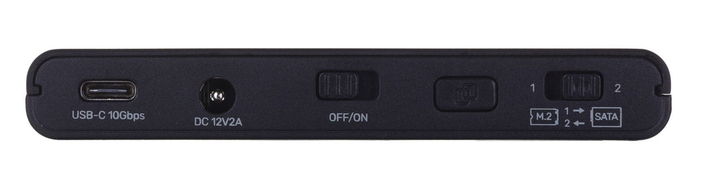 UNITEK S1222A cable gender changer USB 3.2 SATA 2 5/3 5' & M.2 PCIE/NVME Black afbeelding 3