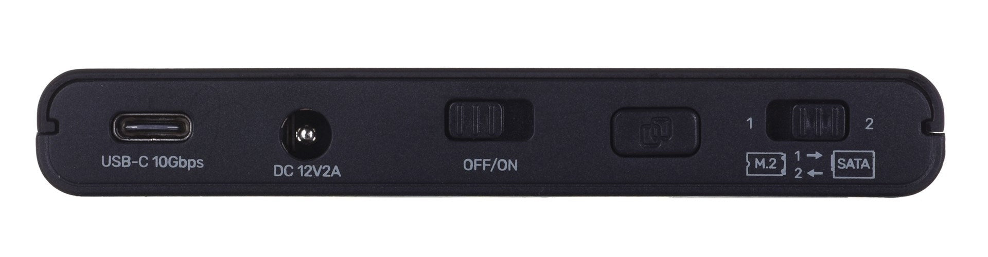 UNITEK S1222A cable gender changer USB 3.2 SATA 2 5/3 5' & M.2 PCIE/NVME Black afbeelding 3