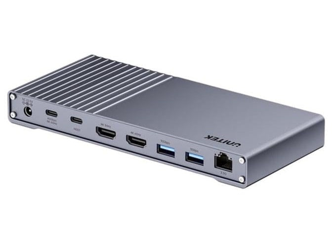 Unitek Potrójna stacja dokująca USB4 40Gb/s zasilacz 120W afbeelding 1