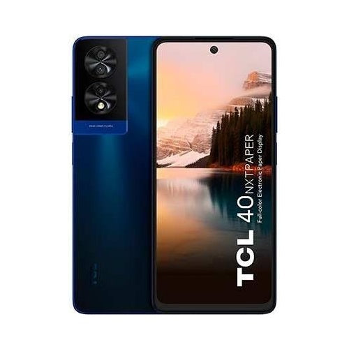 TCL 40 NXTPAPER 17,2 cm (6.78") Dual-SIM Android 13 4G USB Typ-C 8 GB 256 GB 5010 mAh Blau (T612B-2ALCA112) afbeelding 1