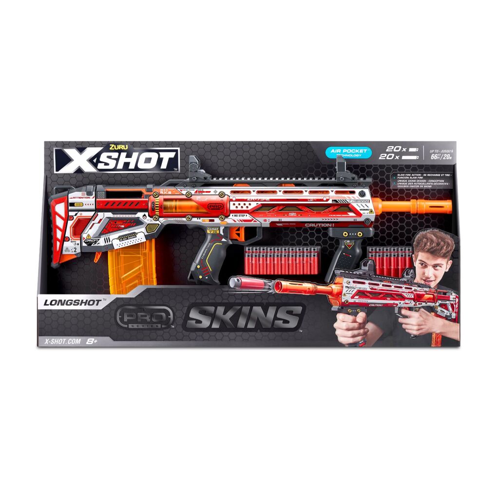 Zuru X-Shot Pro Series Sinister Blaster + 40 Darts - Powerful Performance