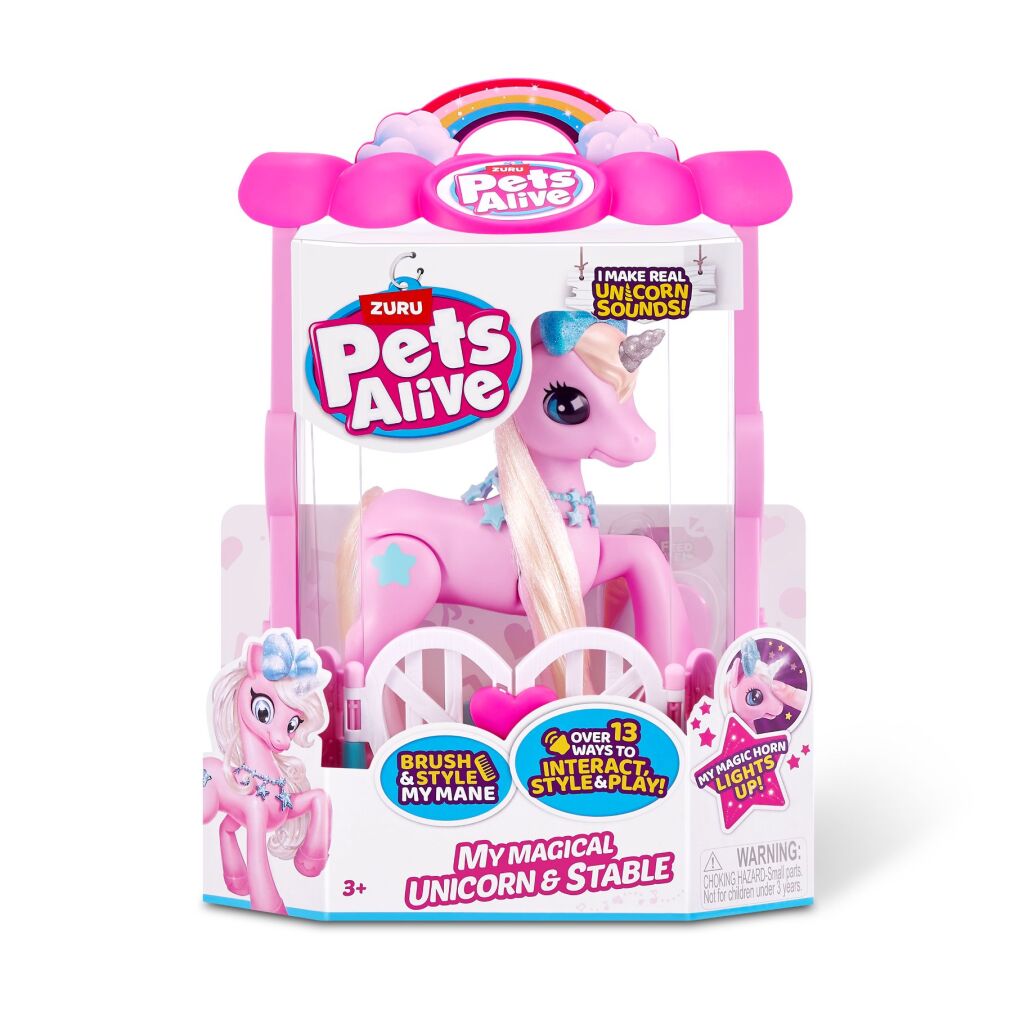 Zuru Pets Alive Unicorn + Light and Sound