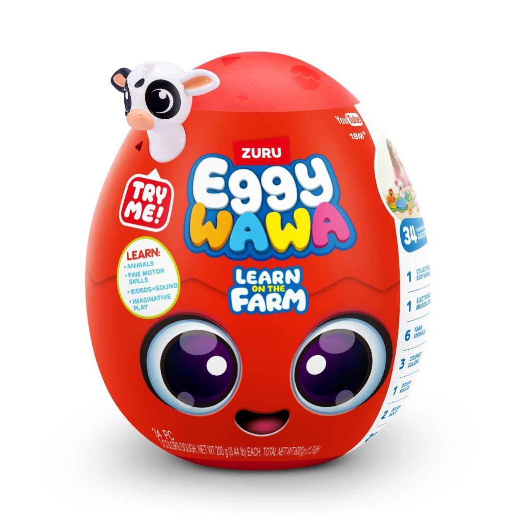 Eggywawa Surprise Red - 34 Fun Surprises for Learning and Play