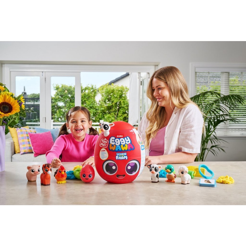 Eggywawa Surprise Red - 34 Fun Surprises for Learning and Play